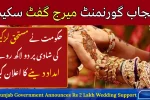 Punjab Government Announces Rs 2 Lakh Wedding Support for Young Couples 2025