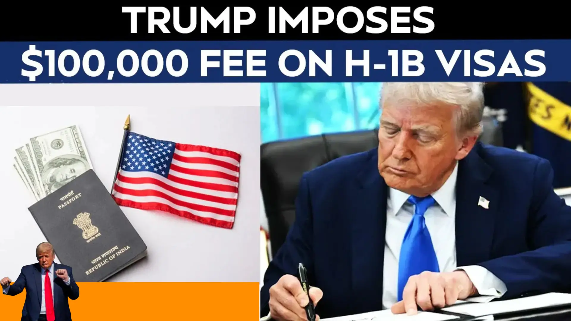 Trump Introduces $100,000 Annual Fee for H-1B Visas