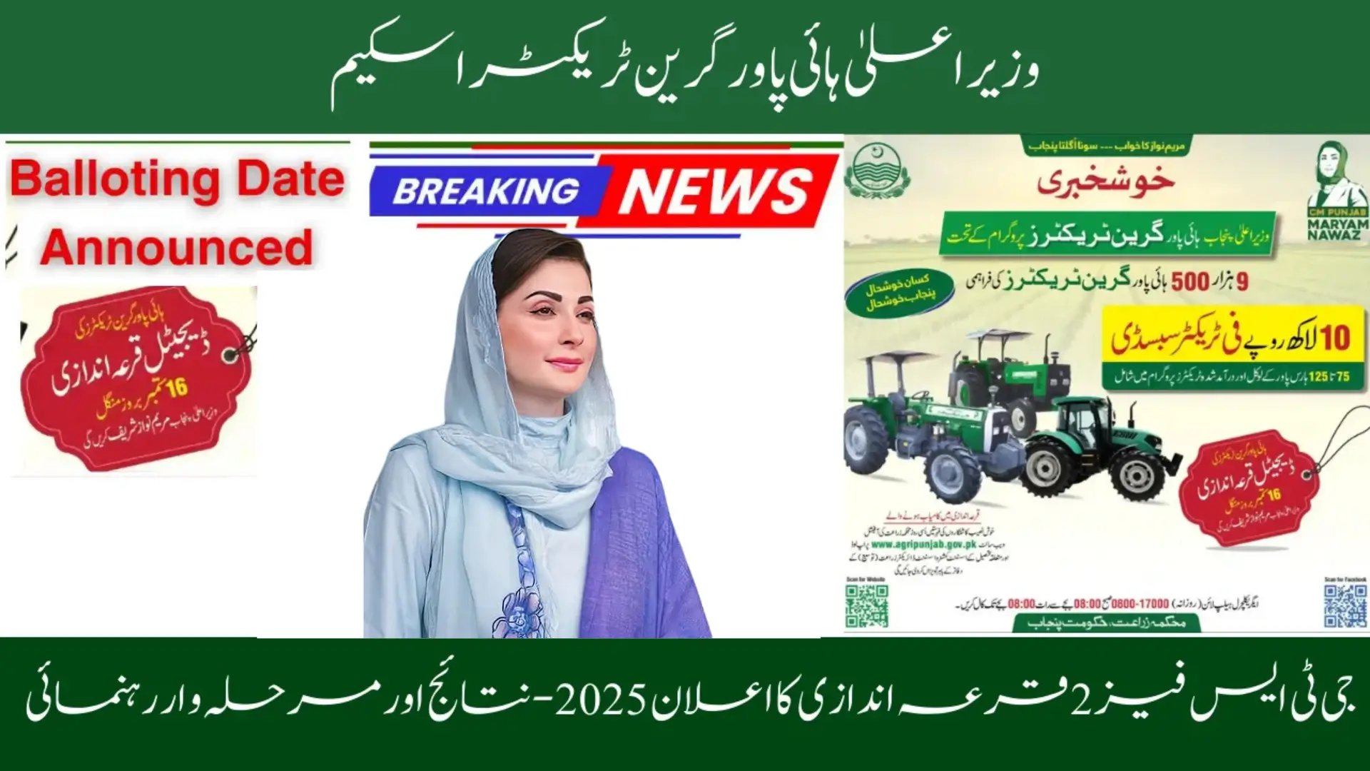 CM Punjab Green Tractor Scheme Phase 2 Announced with Exciting New Benefits