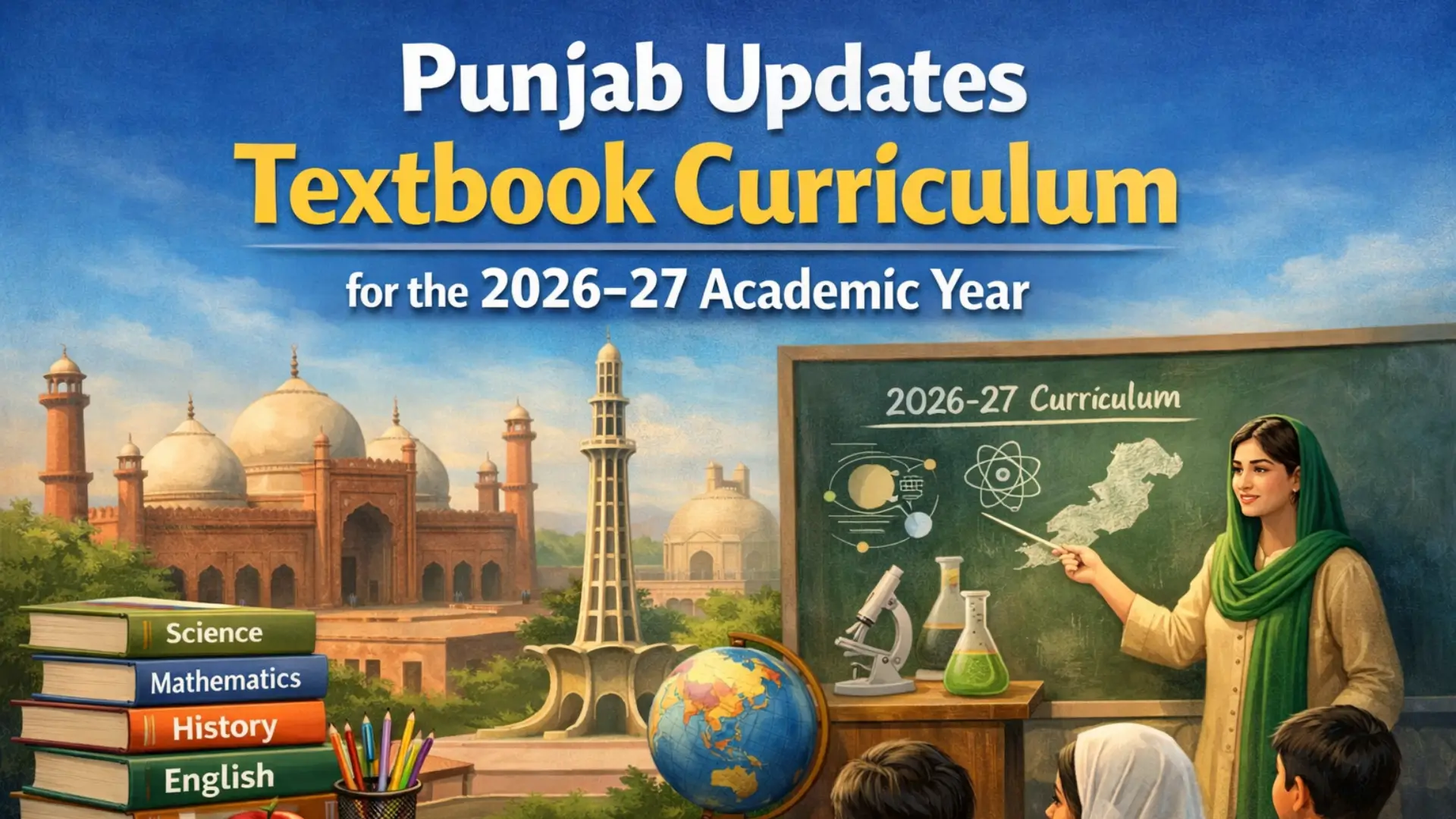 Punjab Updates Textbook Curriculum for the 2026–27 Academic Year