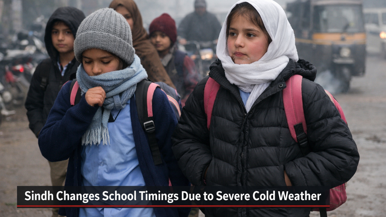 Sindh Changes School Timings Due to Severe Cold Weather